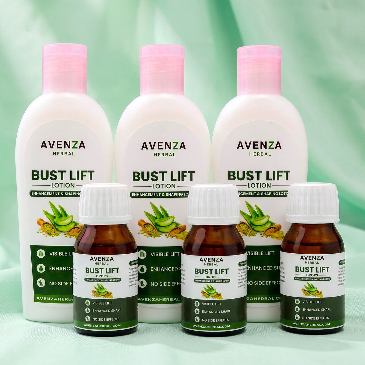 Bust Lift Bundle | Herbal Formula for Enhanced Lift & Firmness