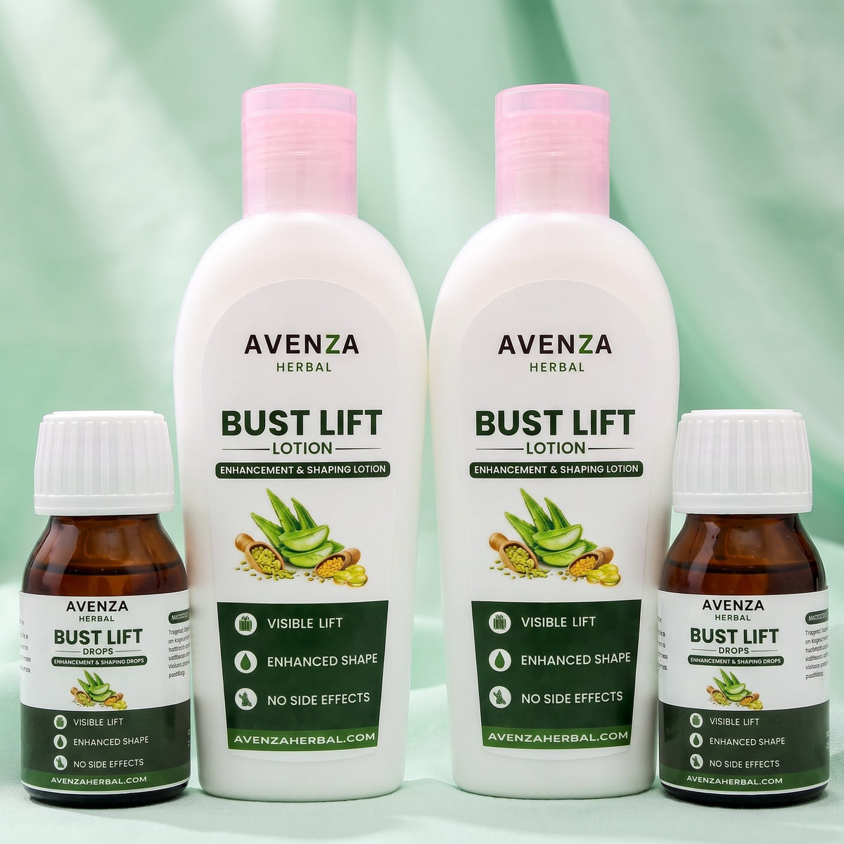Bust Lift Bundle | Herbal Formula for Enhanced Lift & Firmness